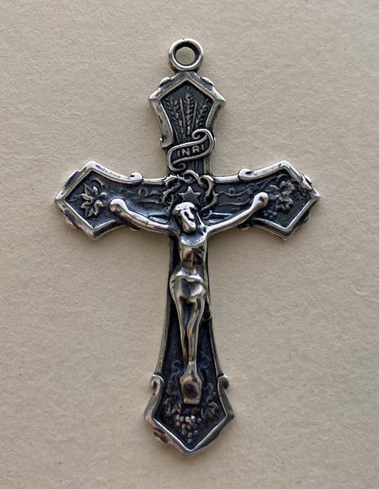 Crucifix, Grapes with Wheat n- 241