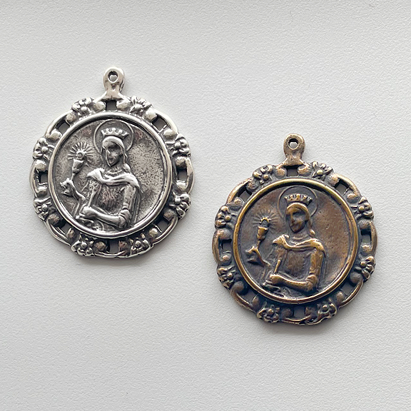 Medals, St. Barbara