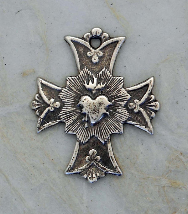 Medals, Pretty cross, Sacred Heart