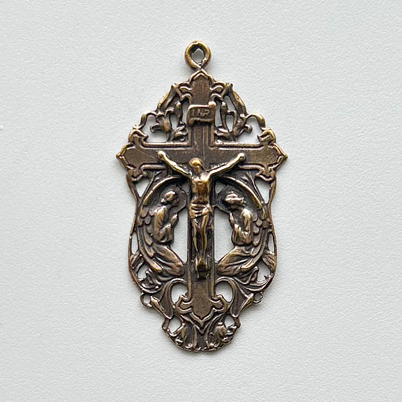 Crucifix, with Adoring Angels