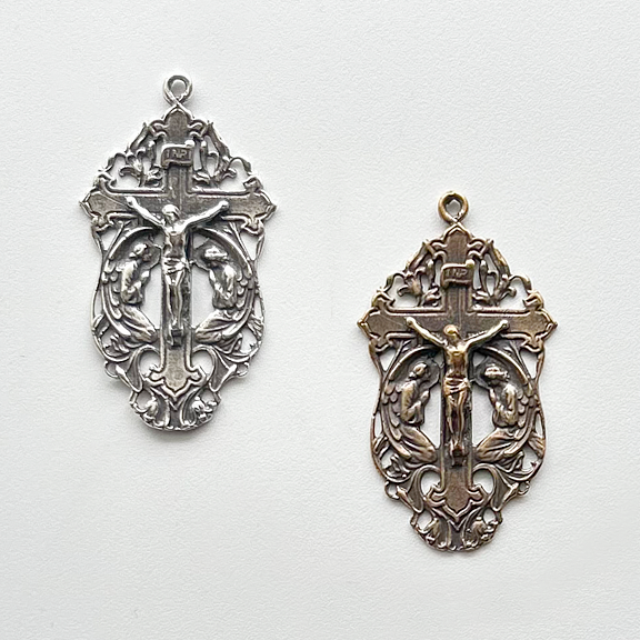 Crucifix, with Adoring Angels