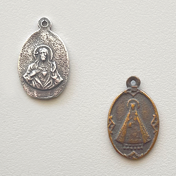 Medals, Holy Mary, Tiny