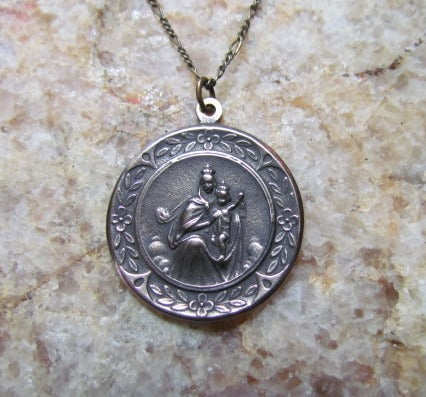 Catholic Jewelry, Our Lady of Mount Carmel Medal
