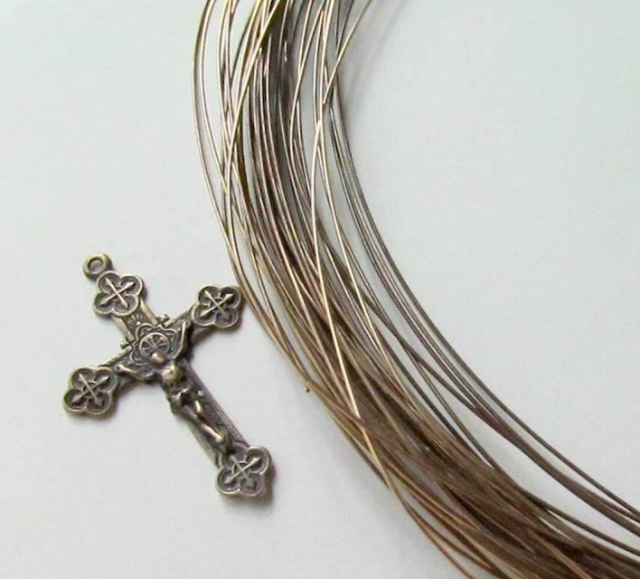 Wire, Fumed Brass