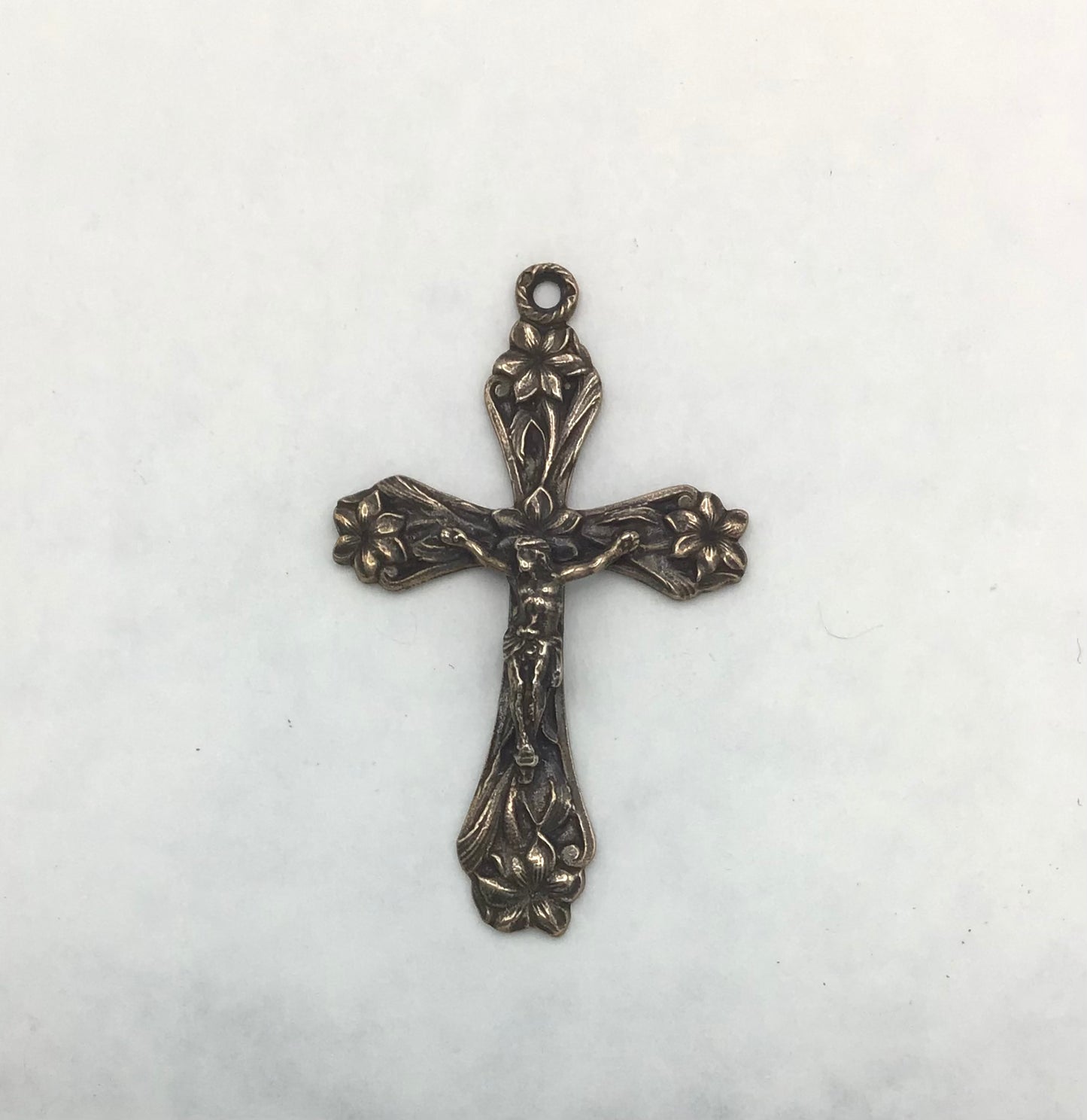 Crucifix, Garden Lillies