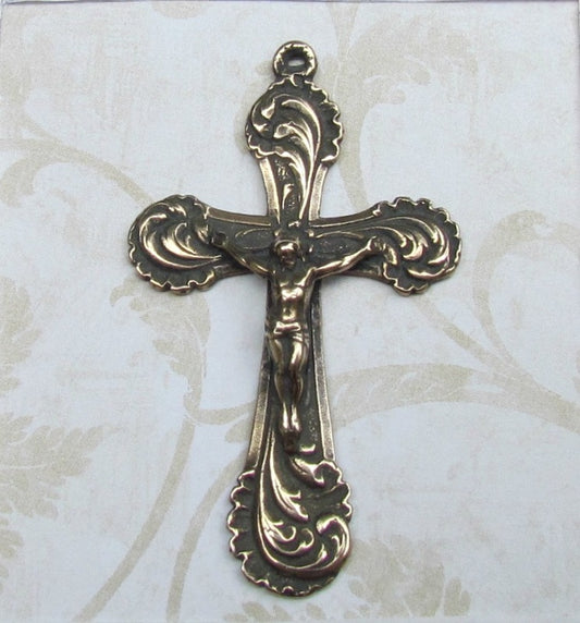 Crucifix, Edwardian Crucifix -406