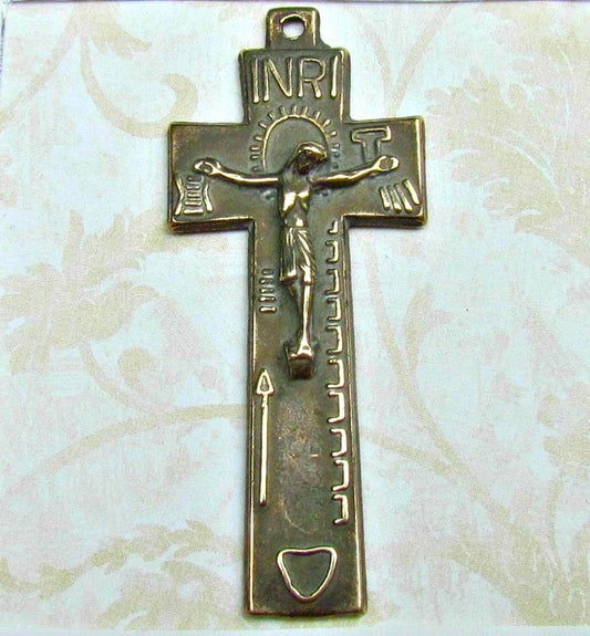Crucifix, Irish Penal Crucifix II  - 419