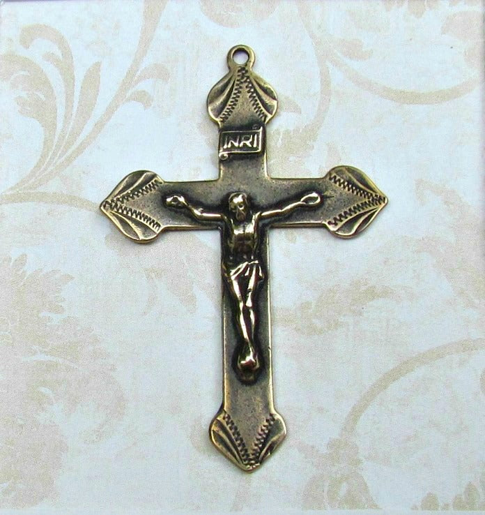 Crucifix, Etched Crucifix
