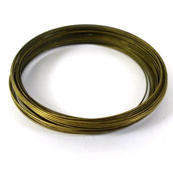 Wire, Fumed Brass