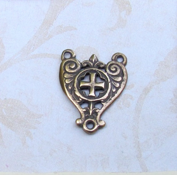 Center. Shield Center w/ Cross