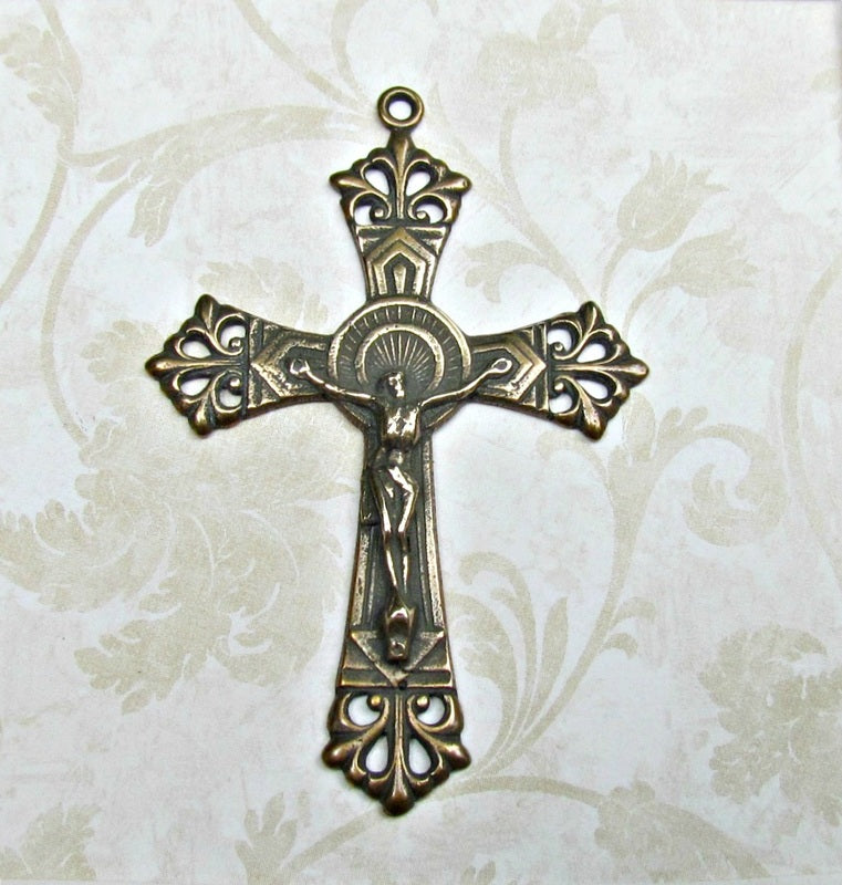 Crucifix, Double Nimbus -698