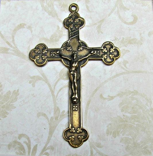 Crucifix,  Many Clover -1215