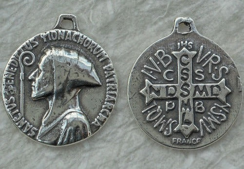 Medals, St Benedict medal, small 1308