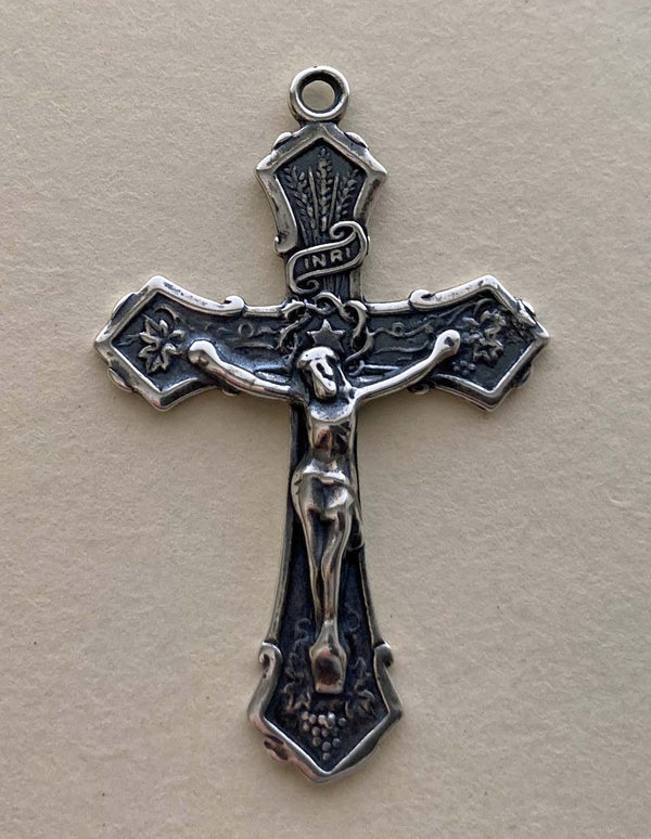 Crucifix, Grapes with Wheat n- 241