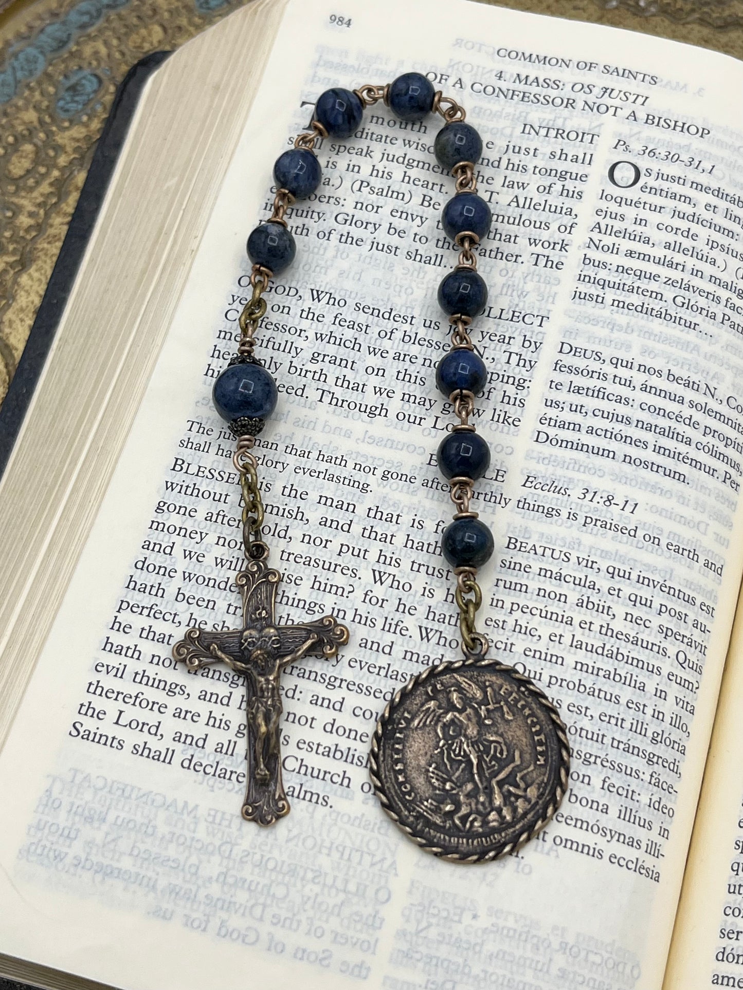 Tenner - St Michael - Blue Dumortierite - 3161251