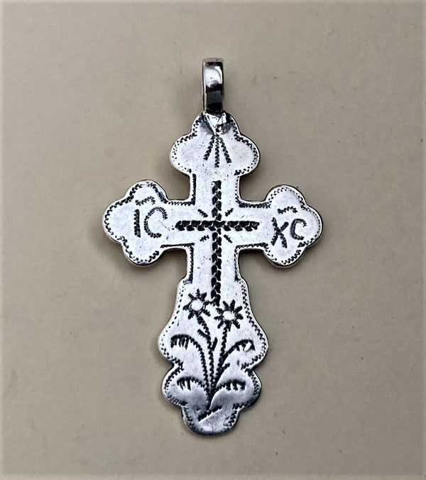 Cross, Etched, Russia 18C