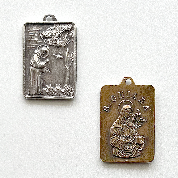 Medals, St Francis Medal / St. Chiara