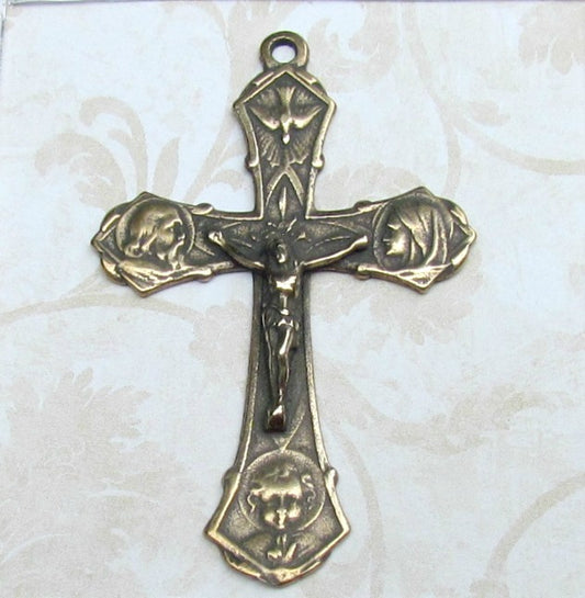 Crucifix, Holy Family Crucifix