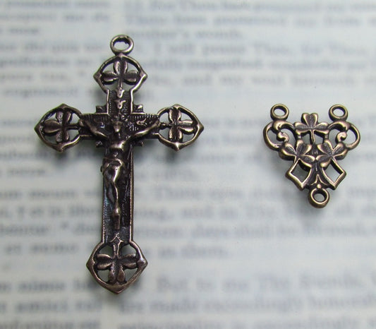 Shamrock Rosary set