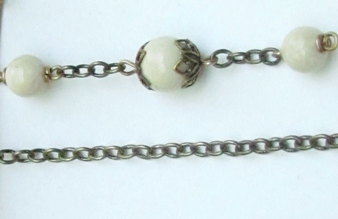 Chain, BC01 Brass Rosary Chain - 3.5 x 4mm