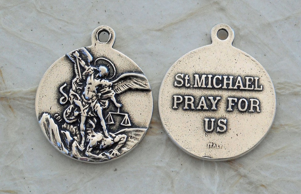 Medals, St Michael Bracelet medal